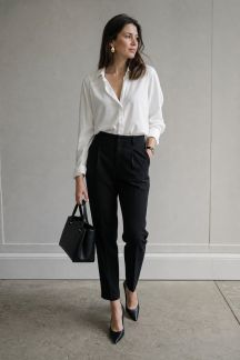Comment moderniser une tenue classique féminine avec de petites touches tendance