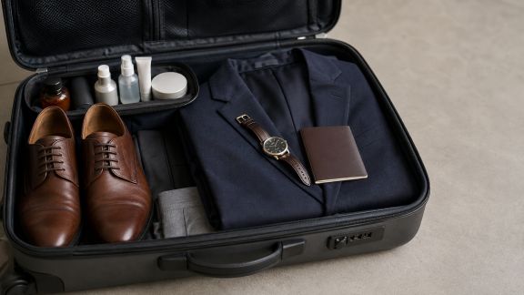 Organiser sa valise pour un voyage professionnel : astuces pour hommes