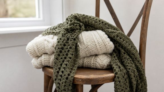Les tendances de la maille : tricots et crochet s'imposent cette saison