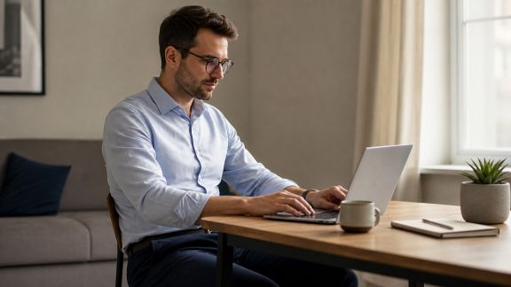 Comment composer une tenue professionnelle pour hommes en télétravail