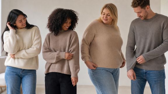 Trouver la taille de pull idéale : astuces pour chaque morphologie